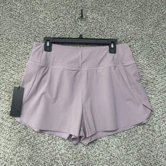 Greyson Phoenix Shorts Womens Medium Purple Lavender New With Tags Athletic Gym - Picture 1 of 13